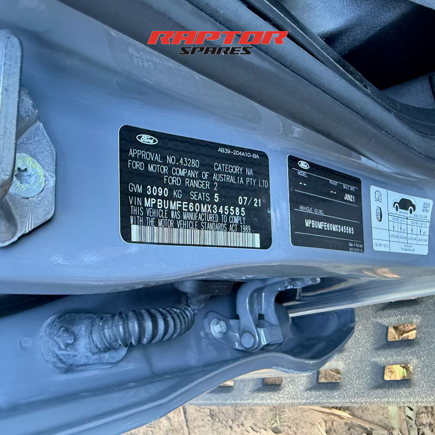 Ford Ranger 4x4 Raptor X Double Cab 2021 2.0L Diesel Automatic Transmission