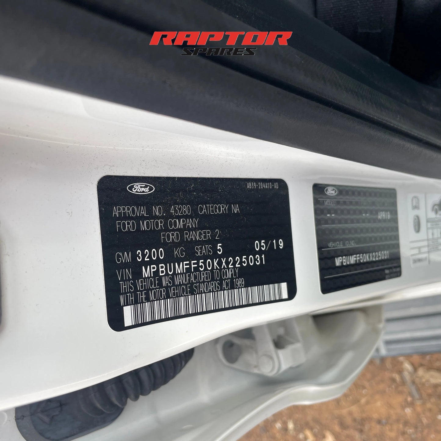 Ford Ranger 4x4 XL Double Cab 2019 3.2L Diesel Automatic Transmission