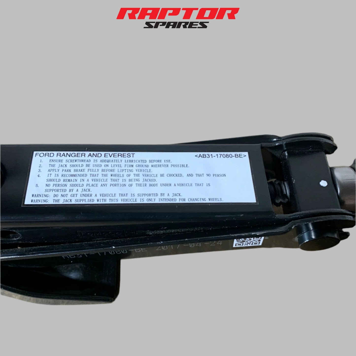 Ford Ranger Jack Set AB31-17080-BE PX Series 2011-2022 Genuine OEM