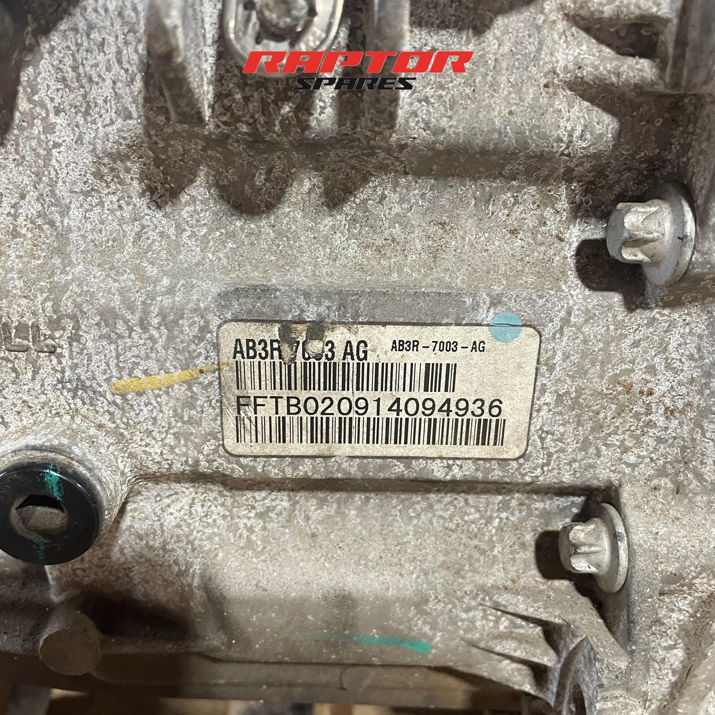 Ford Ranger PX BT-50 6-Speed Manual Transmission 2.2L 4x2 OEM AB3R-7003-AG