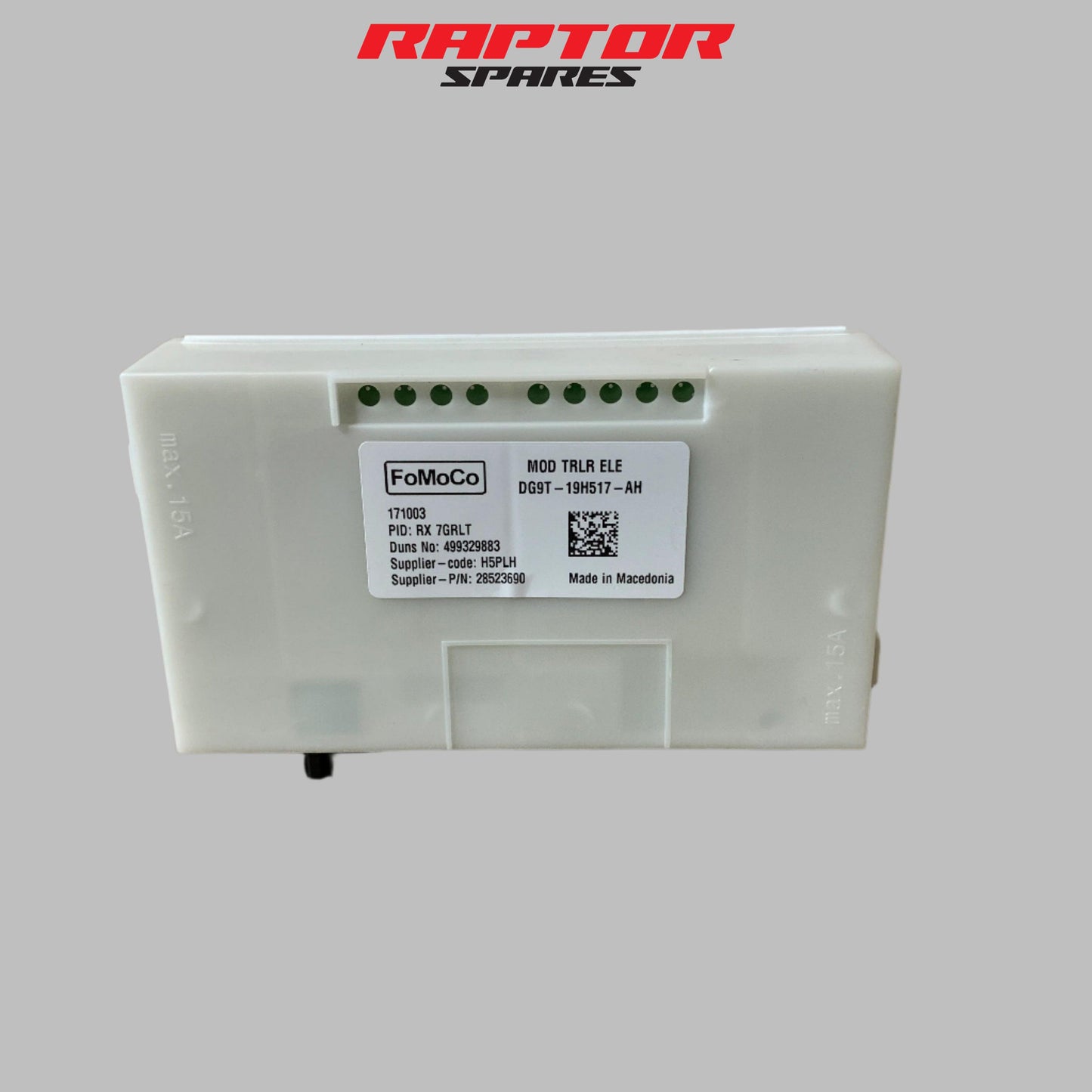 Ford Ranger PX2 PX3 Trailer Electronics Module DG9T-19H517-AJ OEM