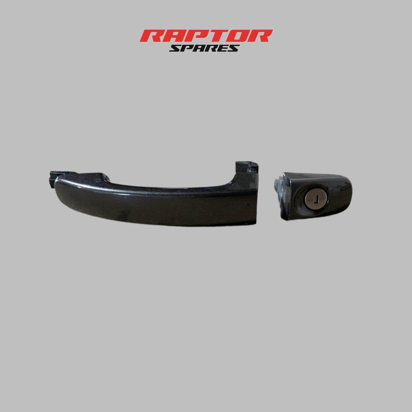 Ford Ranger PX2 Wildtrak (2015–2018) Front Right Door Handle w/ Lock Black