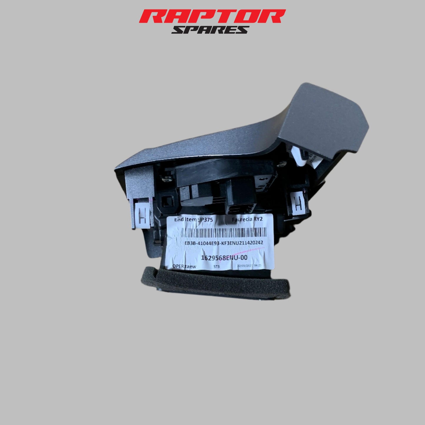 Ford Ranger PX3 2019–2022 XLT RH Dash Vent Mirror Switch Panel EB3B-41044E93 OEM