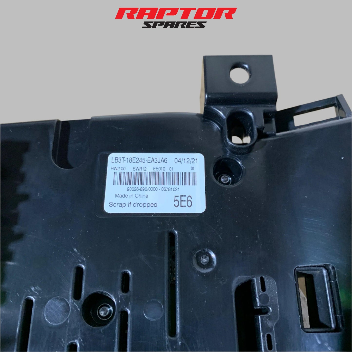 Ford Ranger PX3 SYNC 3 HVAC Control Panel LB3T-18E245-EA3JA6 | OEM 2020–2022