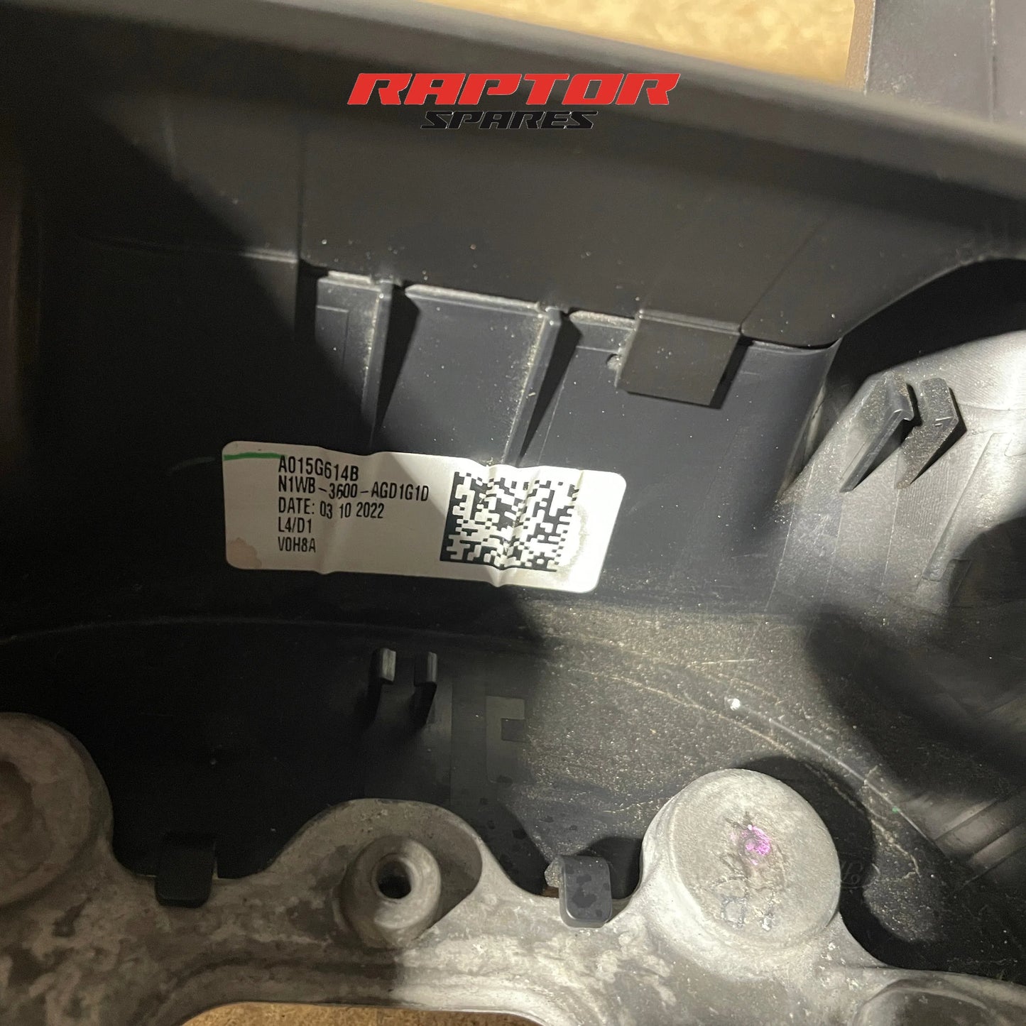 Ford Ranger Raptor Next Gen Steering Wheel 2022+ Heated Lane Assist Black Leather