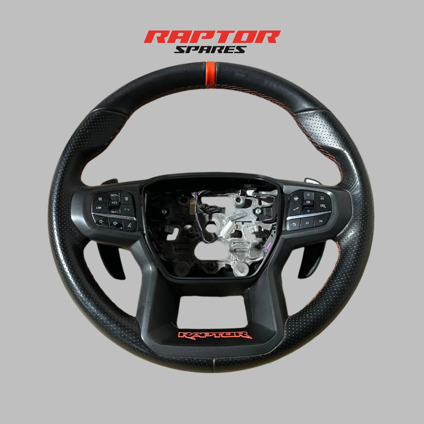 Ford Ranger Raptor Next Gen Steering Wheel 2022+ Heated Lane Assist Black Leather
