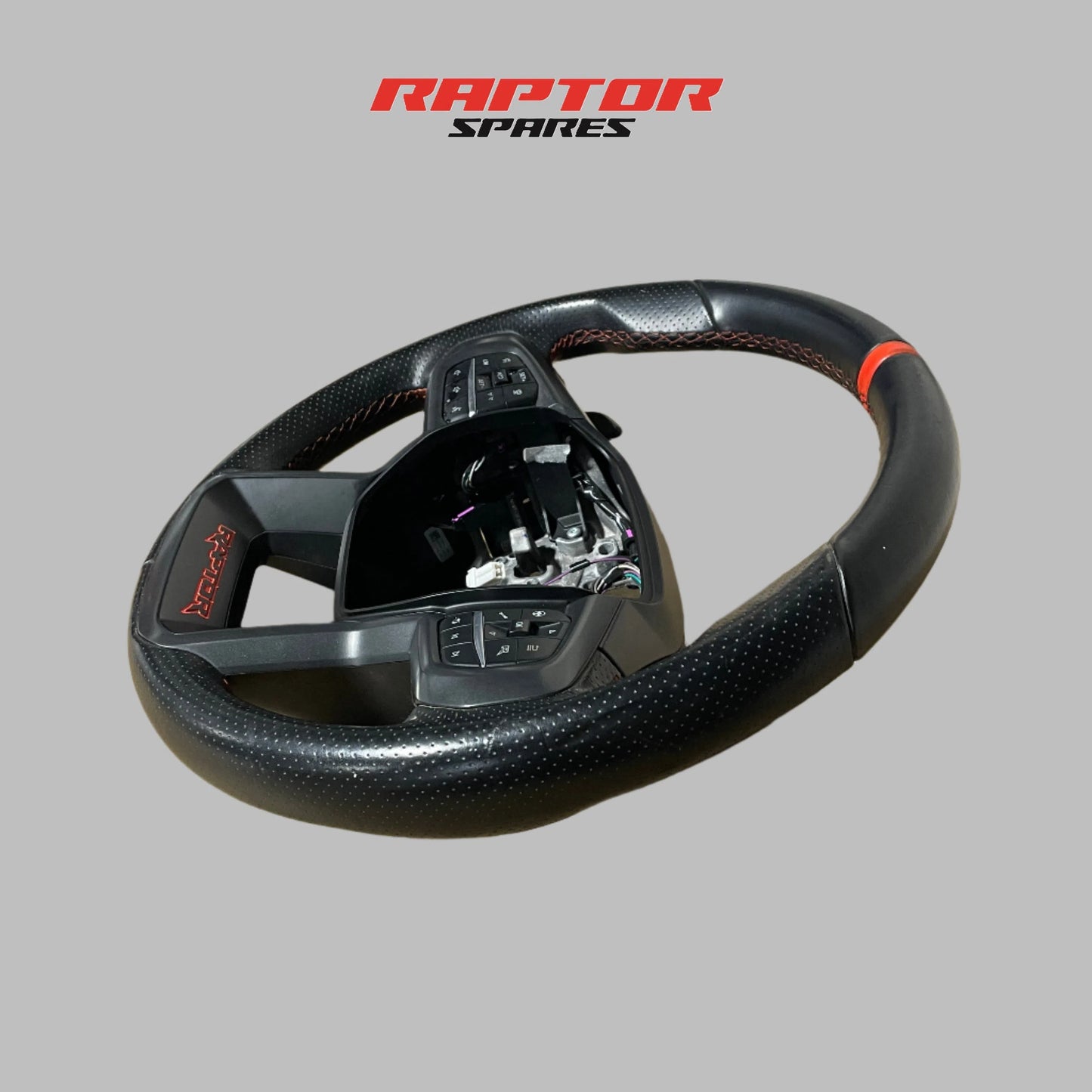 Ford Ranger Raptor Next Gen Steering Wheel 2022+ Heated Lane Assist Black Leather
