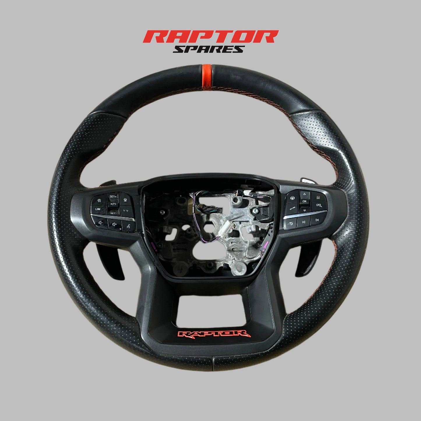 Ford Ranger Raptor Next Gen Steering Wheel 2022+ Heated Lane Assist Black Leather
