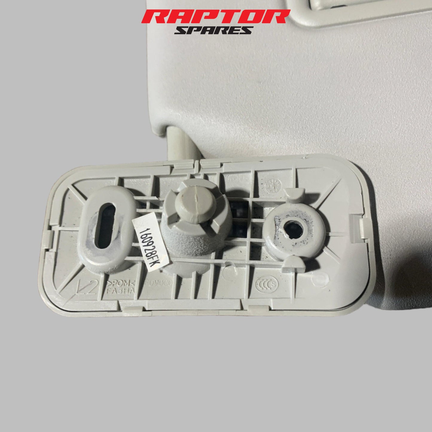 Ford Ranger Sun Visor Left Side PX Series 2011-2022 Grey Genuine OEM