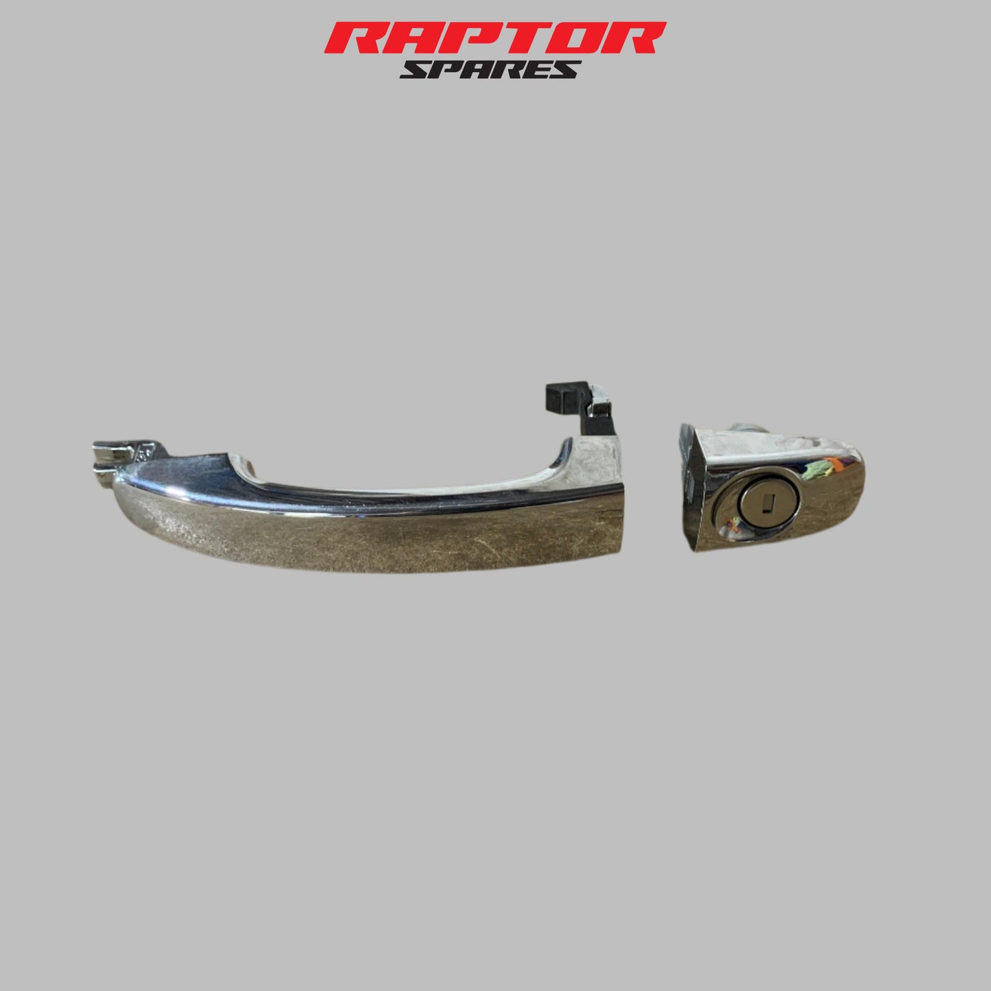Mazda BT-50 UR 2015–2020 Front Right Chrome Door Handle Standard Key Lock | OEM