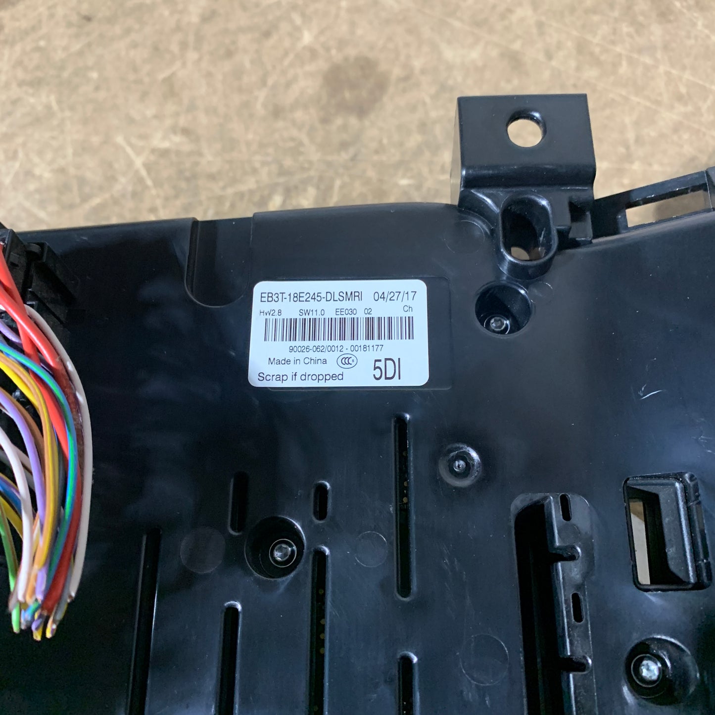 Ford Ranger PX2 PX3 Dash Frame Fascia Climate Control Panel EB3T-18E245