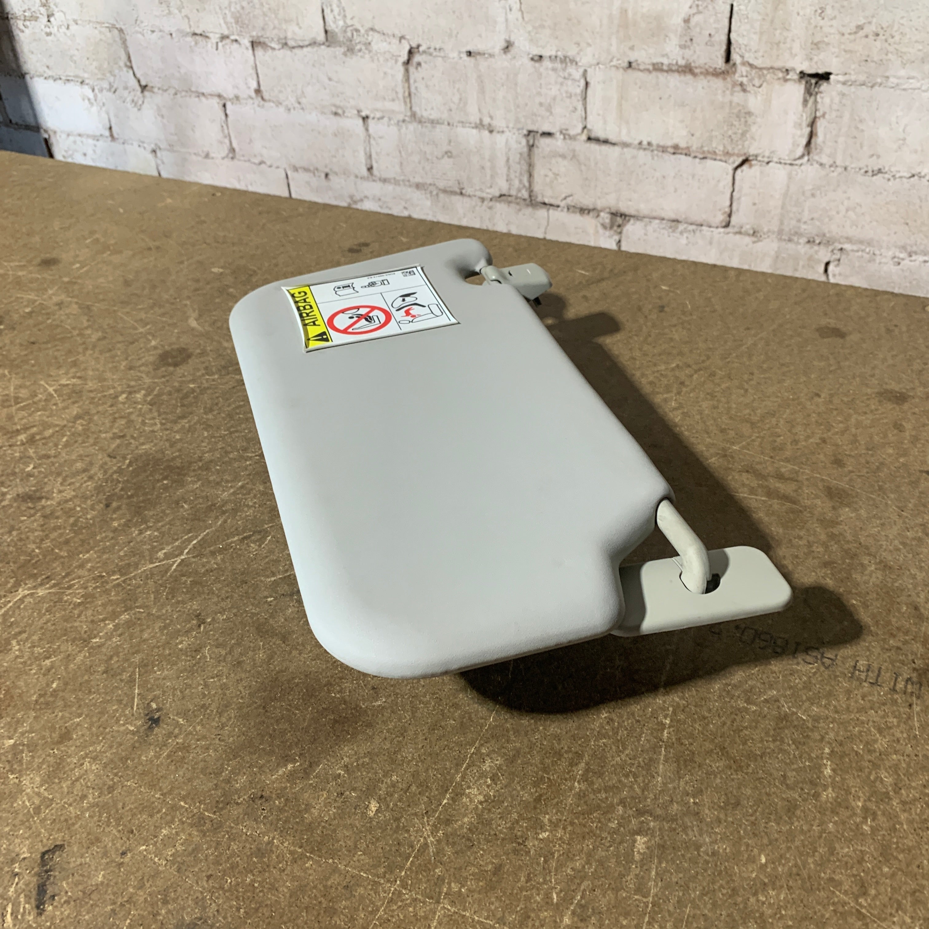 Mazda BT-50 Sun Visor Left Side OEM Grey with Vanity Mirror (2011–2020)