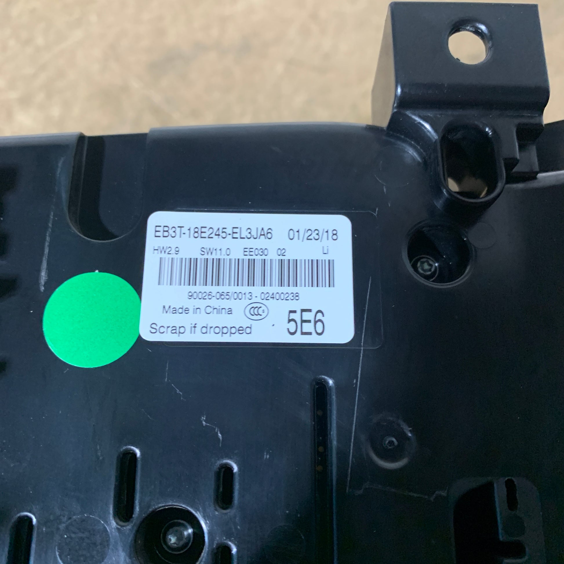 Ford Ranger PX2 PX3 Dash Frame Fascia Climate Control Panel EB3T-18E245