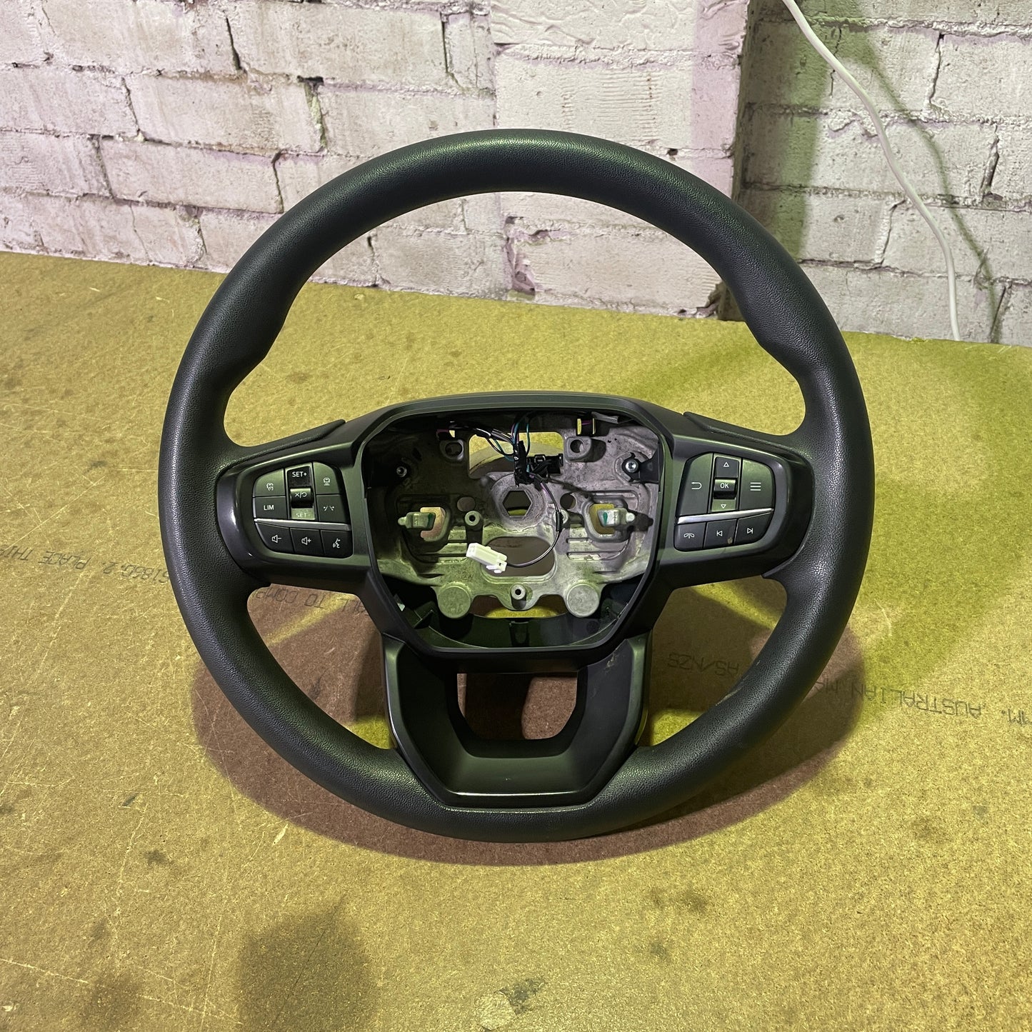 Ford Ranger 2022–2025 Vinyl Steering Wheel N1WB-3600-JE3ZHE | OEM