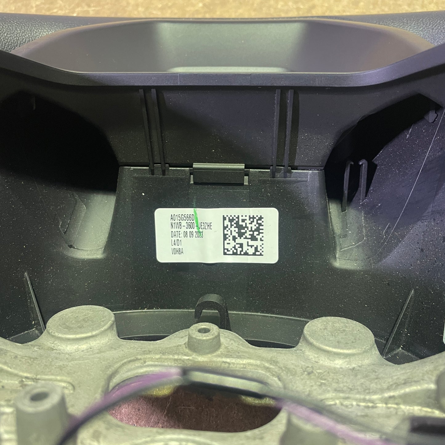 Ford Ranger 2022–2025 Vinyl Steering Wheel N1WB-3600-JE3ZHE | OEM