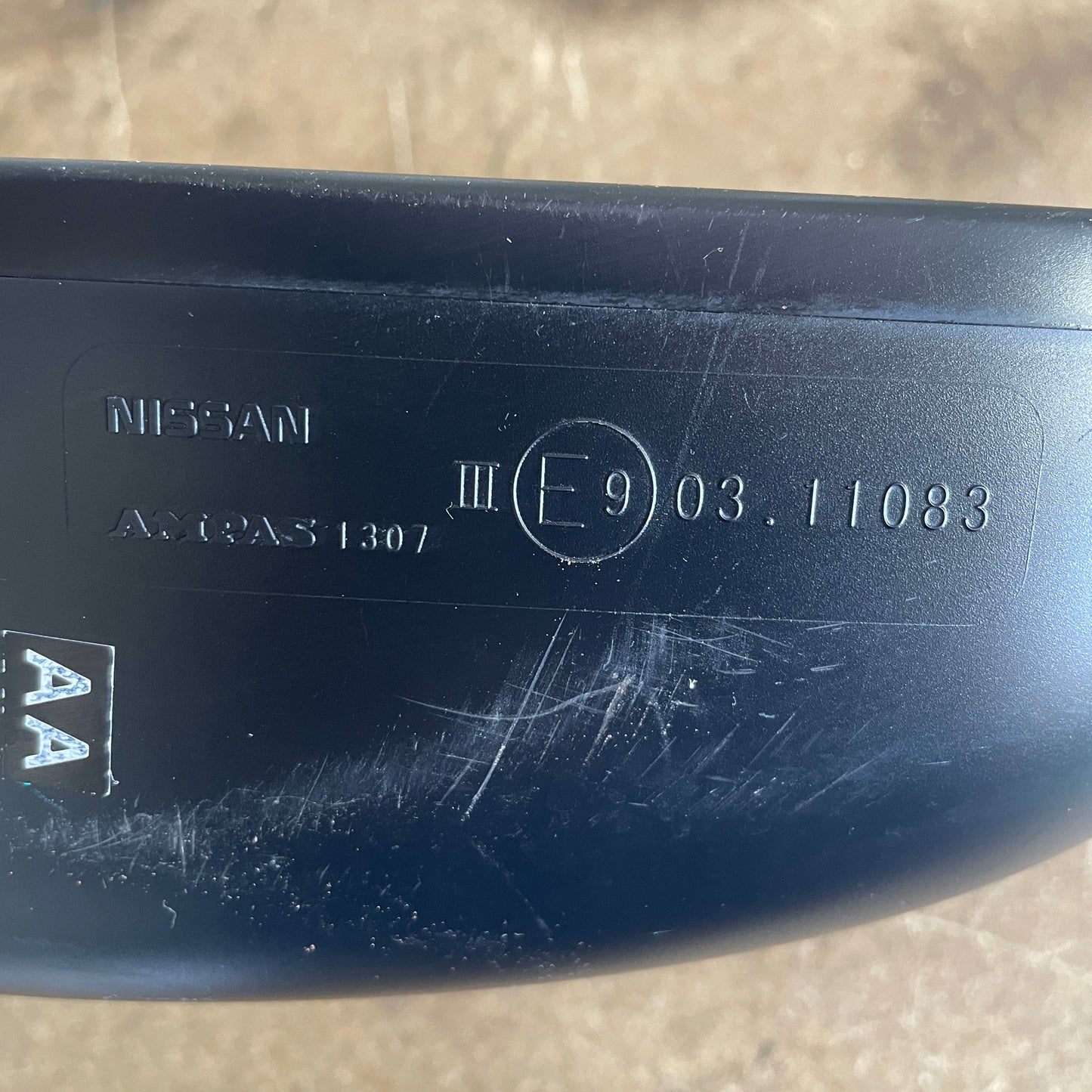Nissan Navara D23 Right Door Mirror RH Black 2015-2023 NP300