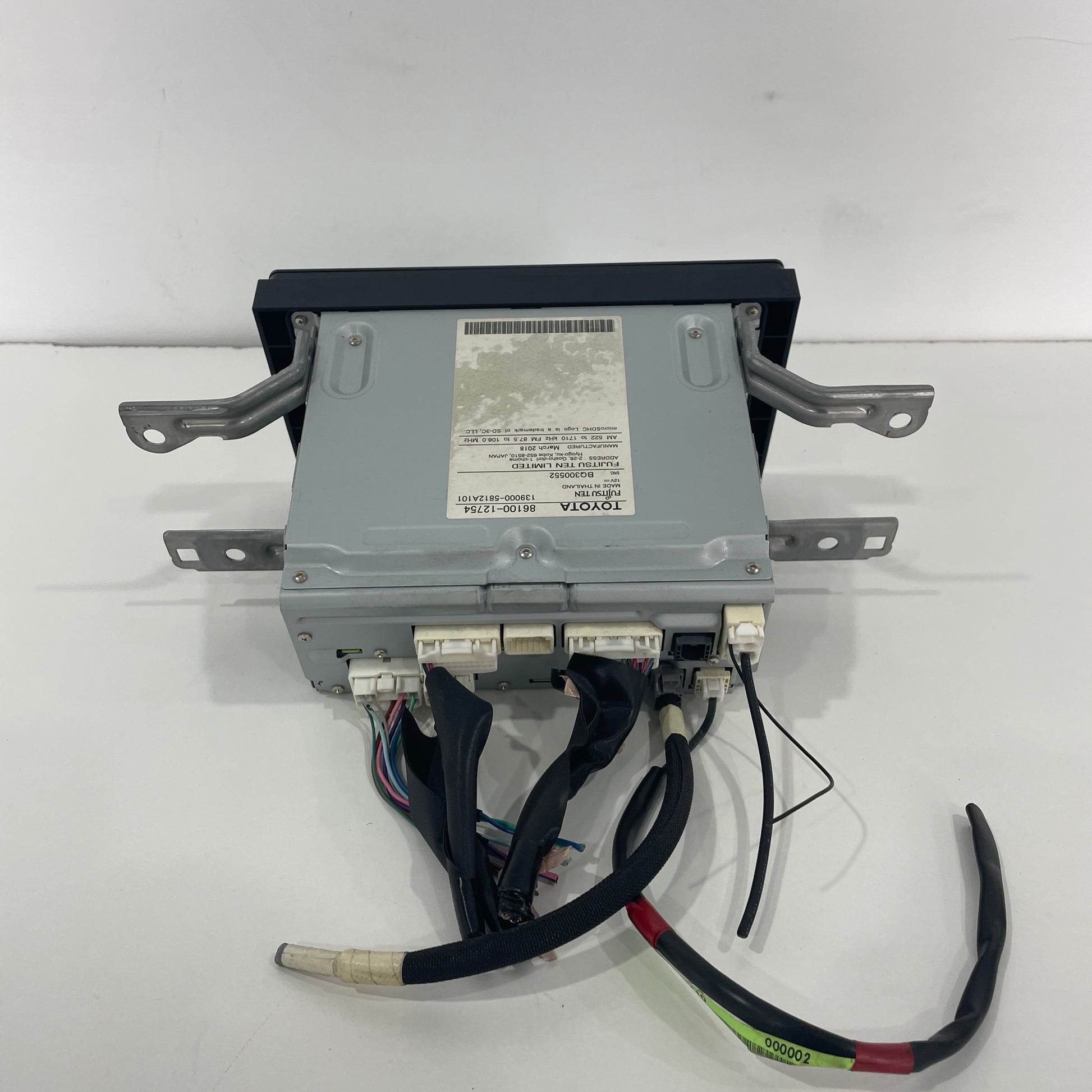 Toyota Corolla ZRE182R Head Unit Screen 2015-2018 86100-12754 Nav