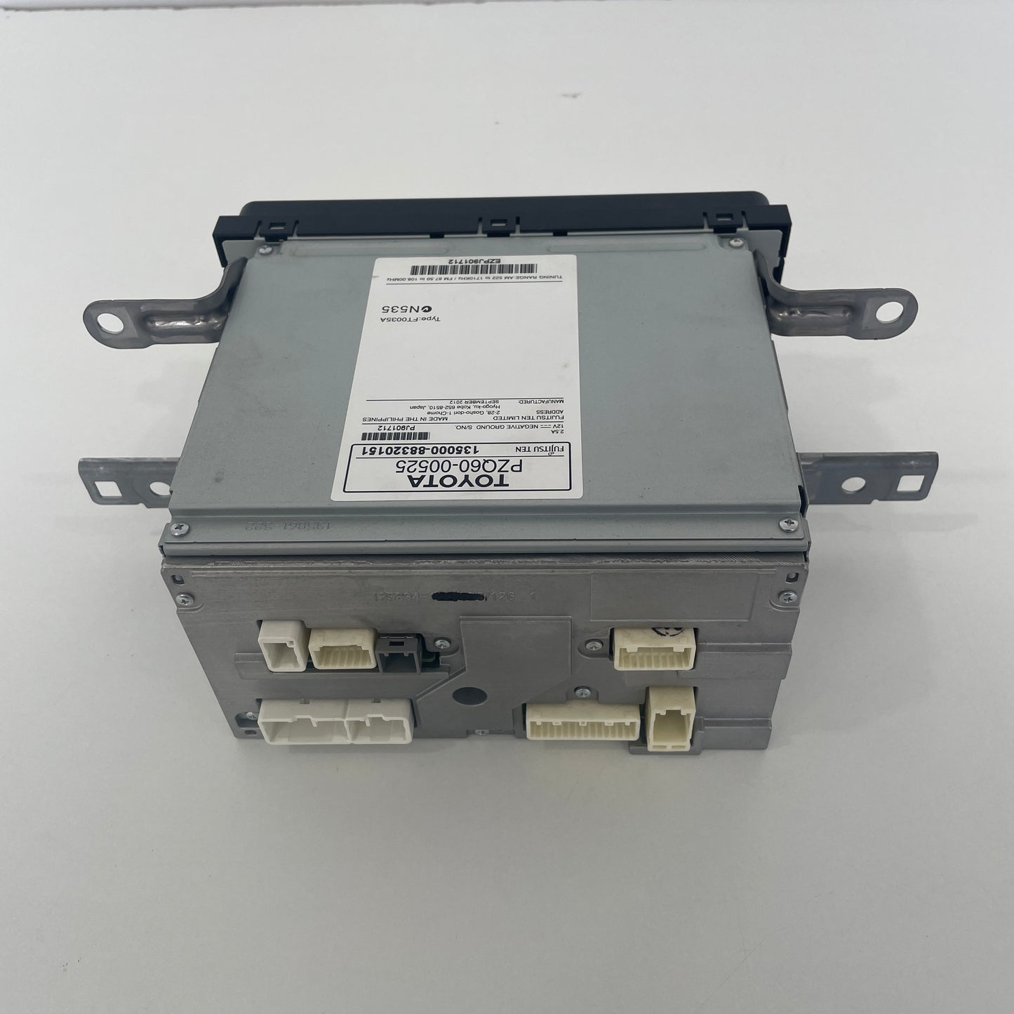 Toyota Corolla ZRE182 Hatch Head Unit Touchscreen Radio PZQ60-00525 2012-2015