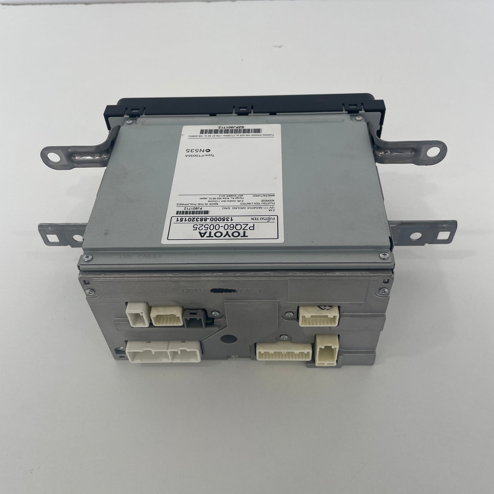 Toyota Corolla ZRE182 Hatch Head Unit Touchscreen Radio PZQ60-00525 2012-2015