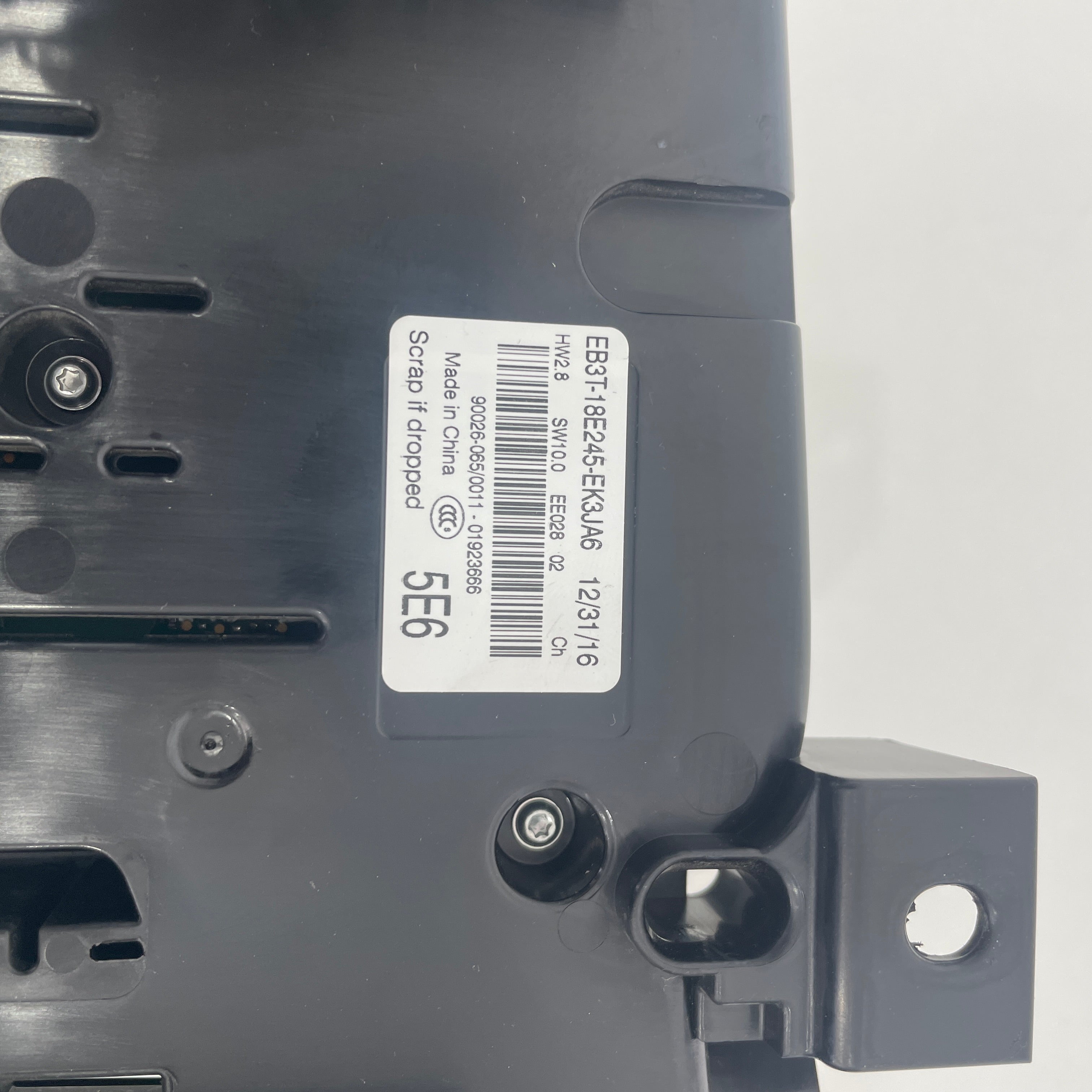 Ford Ranger PX2 2015–2018 Dash Fascia Climate Control Panel EB3T-18E245-EK3JA6 OEM