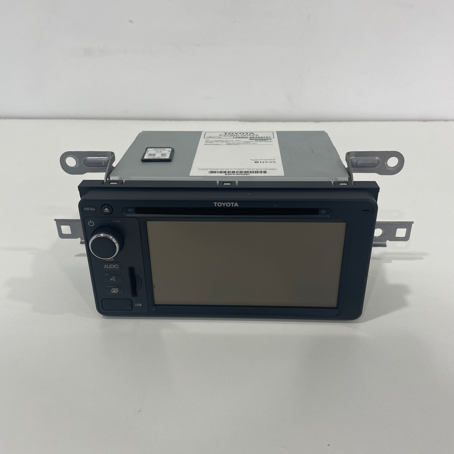 Toyota Corolla ZRE182 2012–2015 Head Unit Display PZQ60-00525 OEM