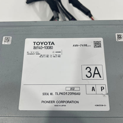 Toyota Corolla Hatchback E210 Head Unit Screen AVH-7498ZT 86140-10080 OEM