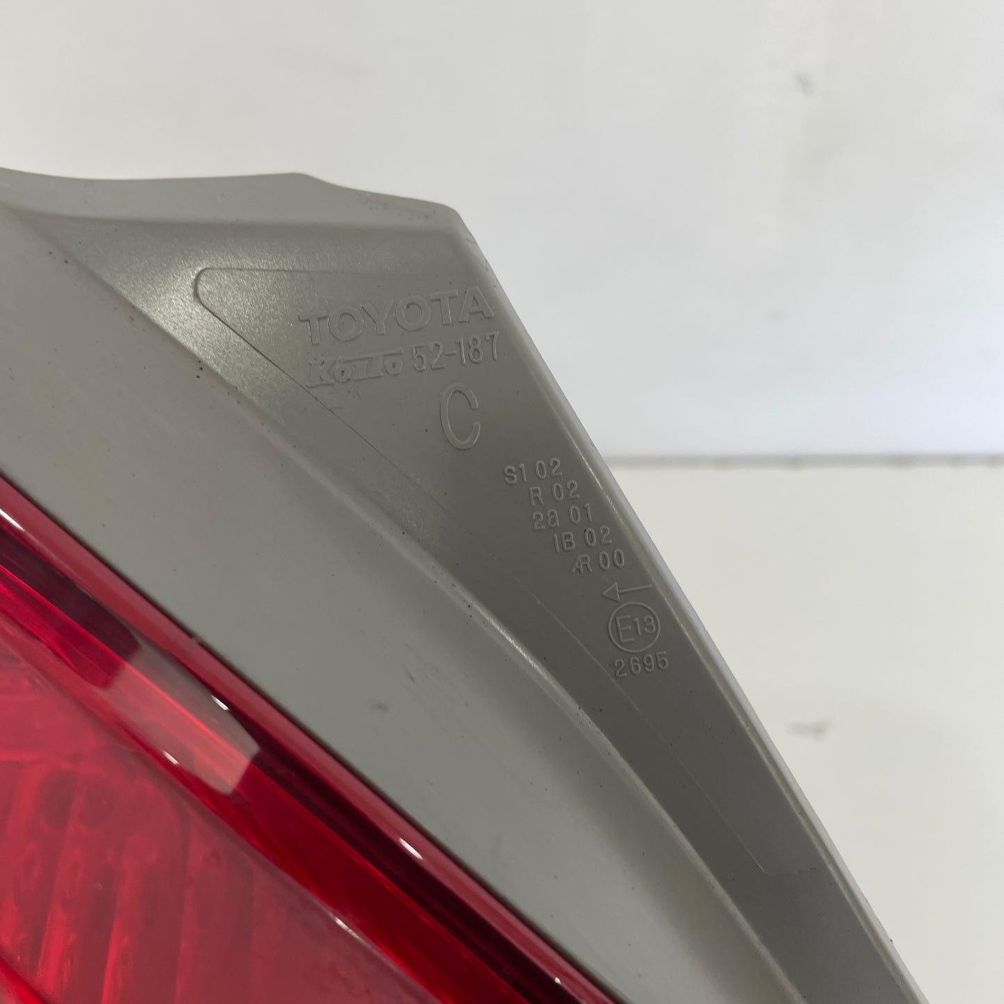 Toyota Yaris Hatchback NCP9# 2008–2011 Tail Light Left Hand Side Koito 52-187