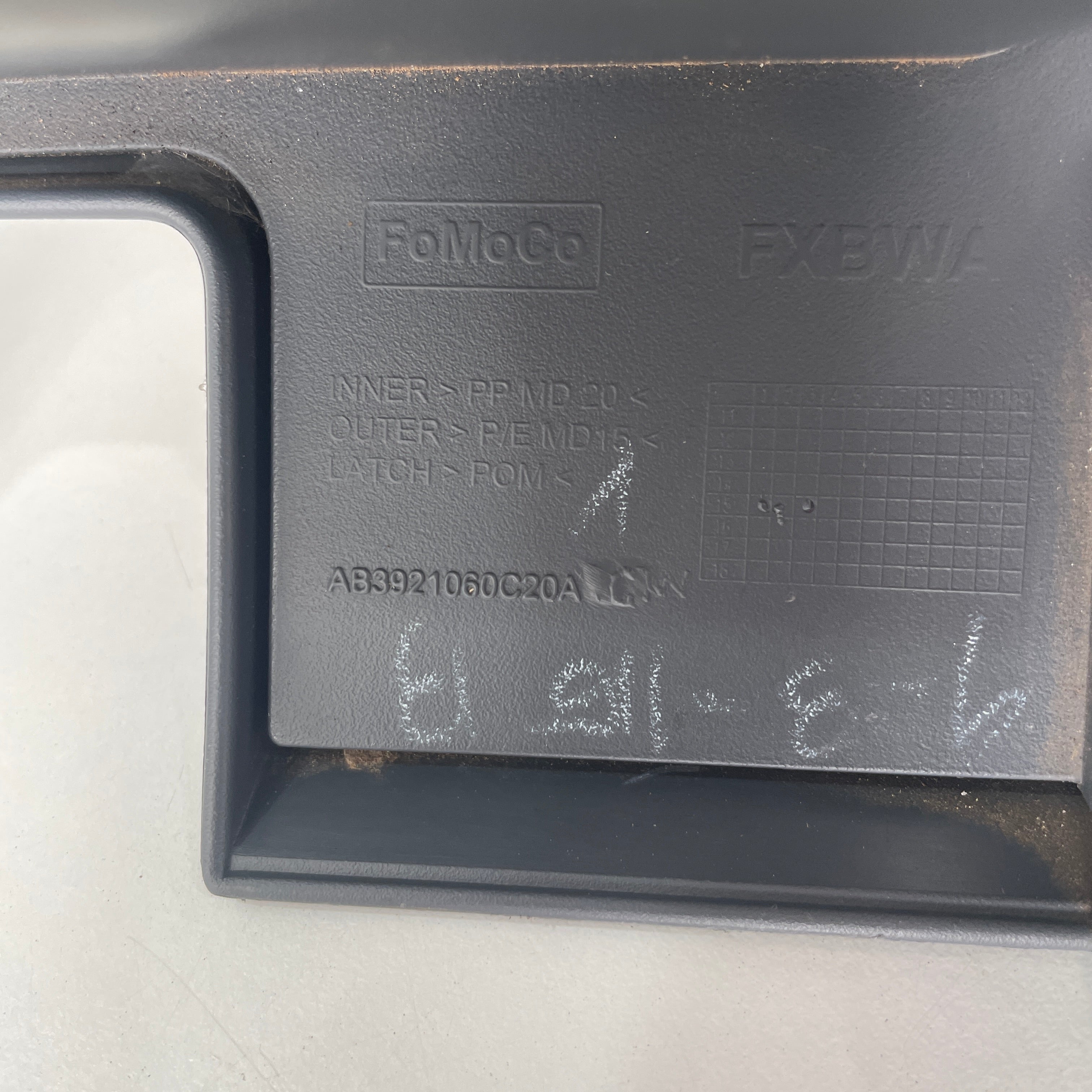 Mazda BT-50 2011–2020 Fuse Box Cover Coin Storage Panel OEM Genuine