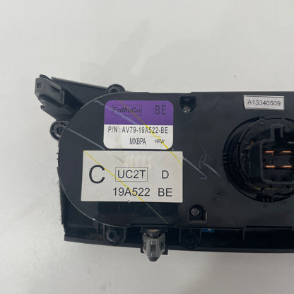Mazda BT-50 2011-2020 HVAC Manual A/C Climate Control Unit AV79-19A522-BE
