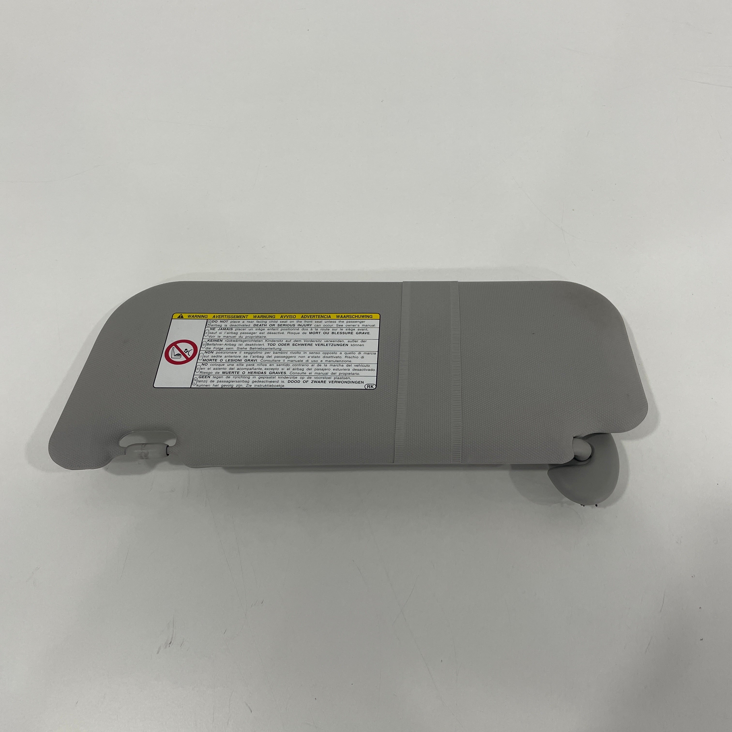 Toyota Corolla Sedan ZRE152R 2010-2013 Sun Visor Right RH Grey | OEM