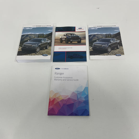 Ford Ranger Raptor PX 2018-2022 Owners Manual Log Book Pack | OEM