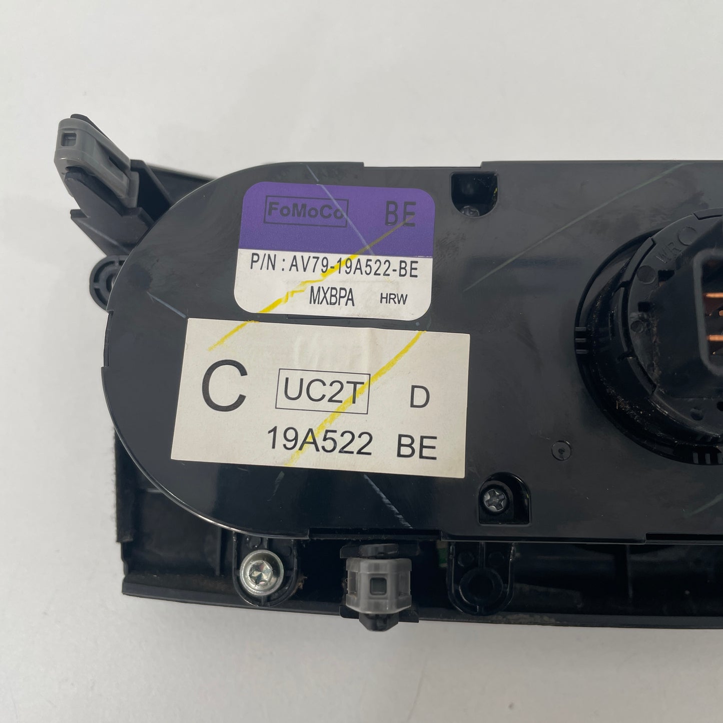 Mazda BT-50 2011-2020 HVAC Manual A/C Climate Control Unit AV79-19A522-BE