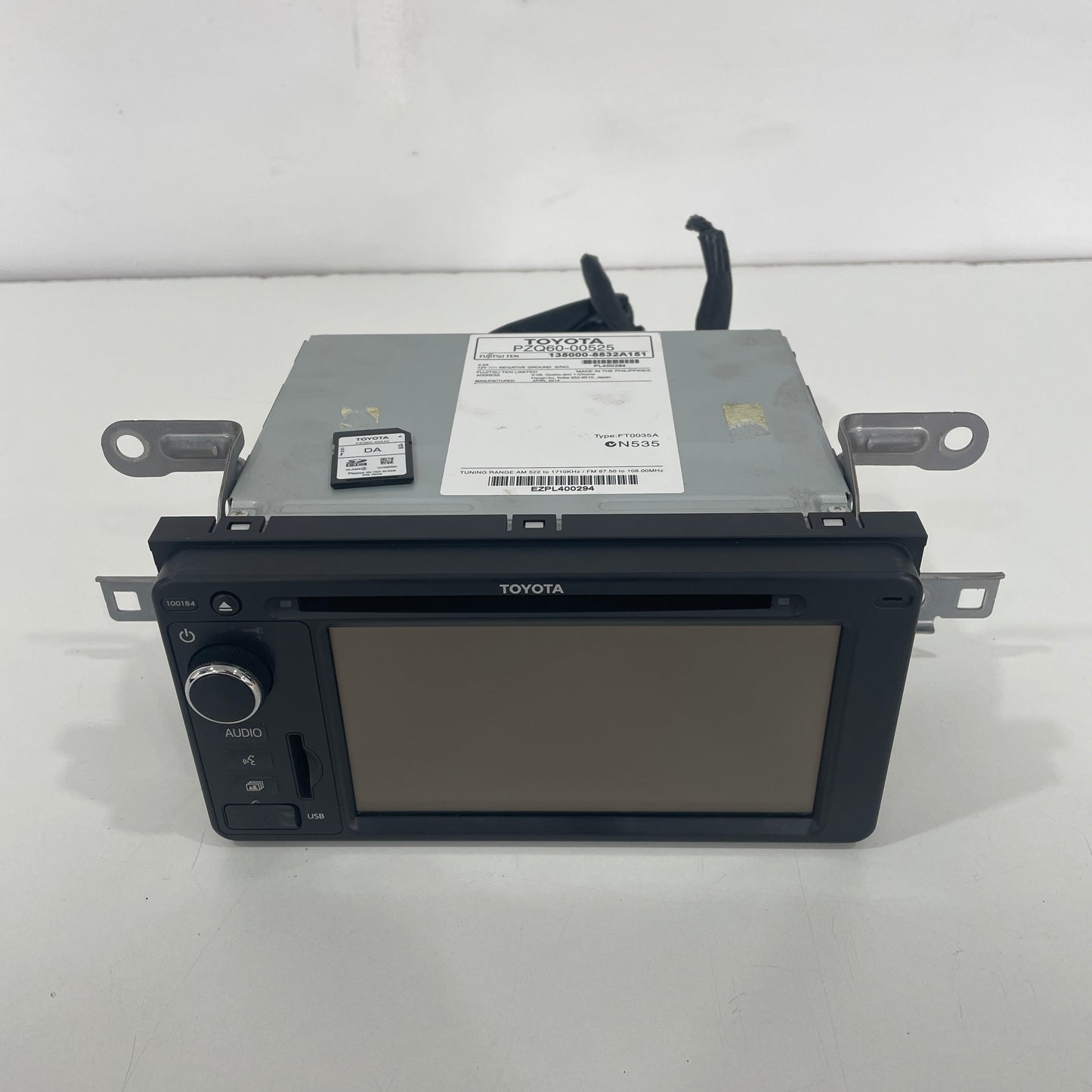 Toyota Corolla ZRE182R 2012-2015 Head Unit PZQ60-00525 | OEM