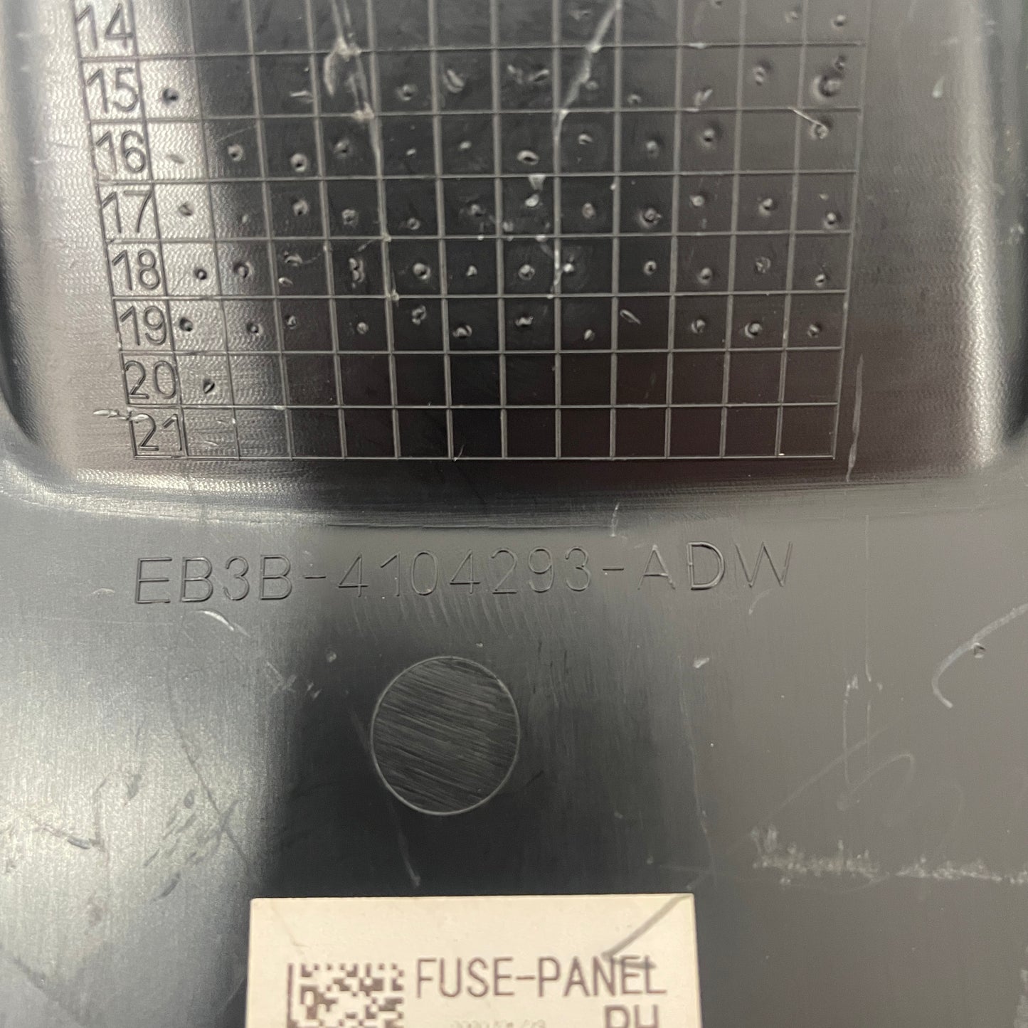 Ford Ranger PX2 PX3 Everest Fuse Panel Cover RH (2015-2022) EB3B-4104293-ADW