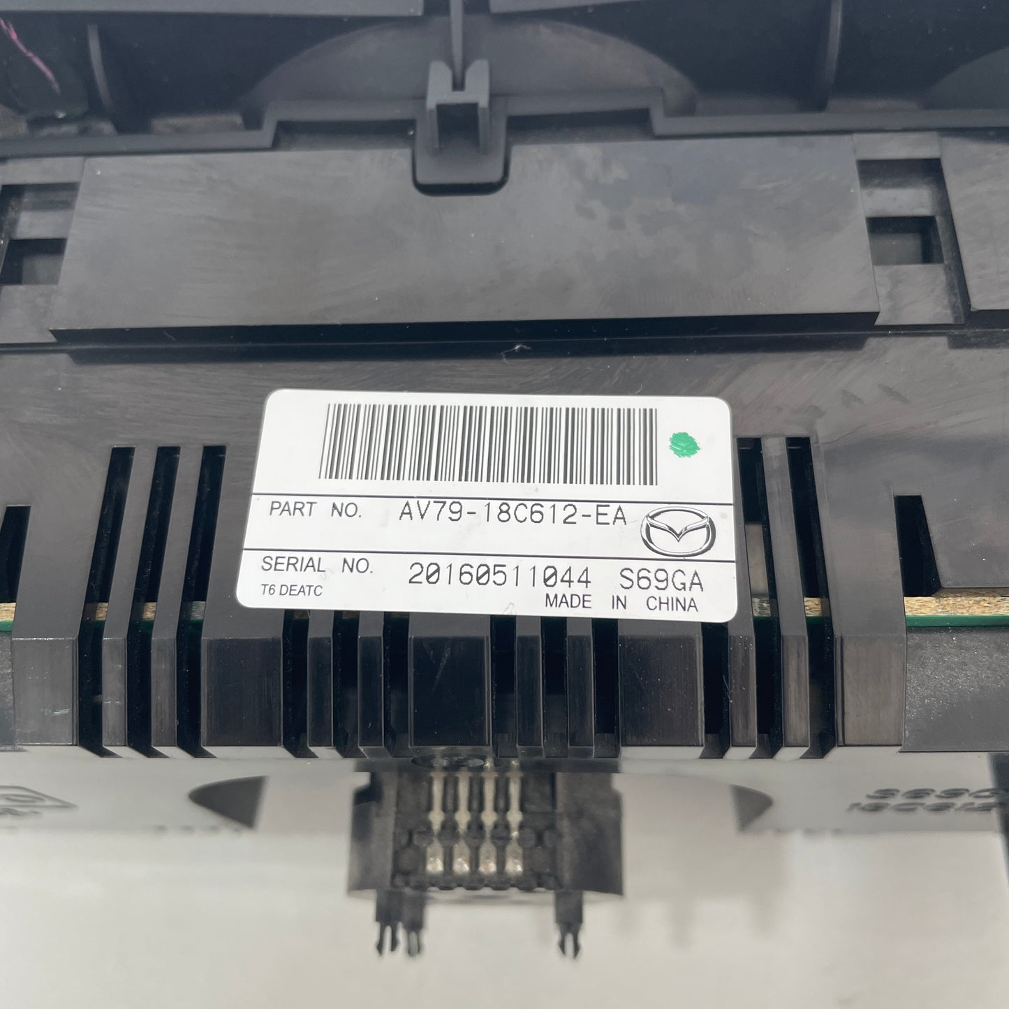 Mazda BT-50 Climate Control Unit Heater A/C Switch UP-UR 10/2011 to 06/2020