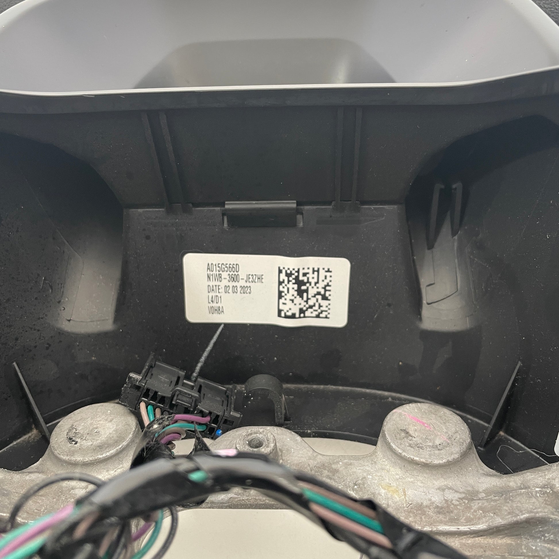 Ford Ranger 2022–2025 Vinyl Steering Wheel N1WB-3600-JE3ZHE | OEM
