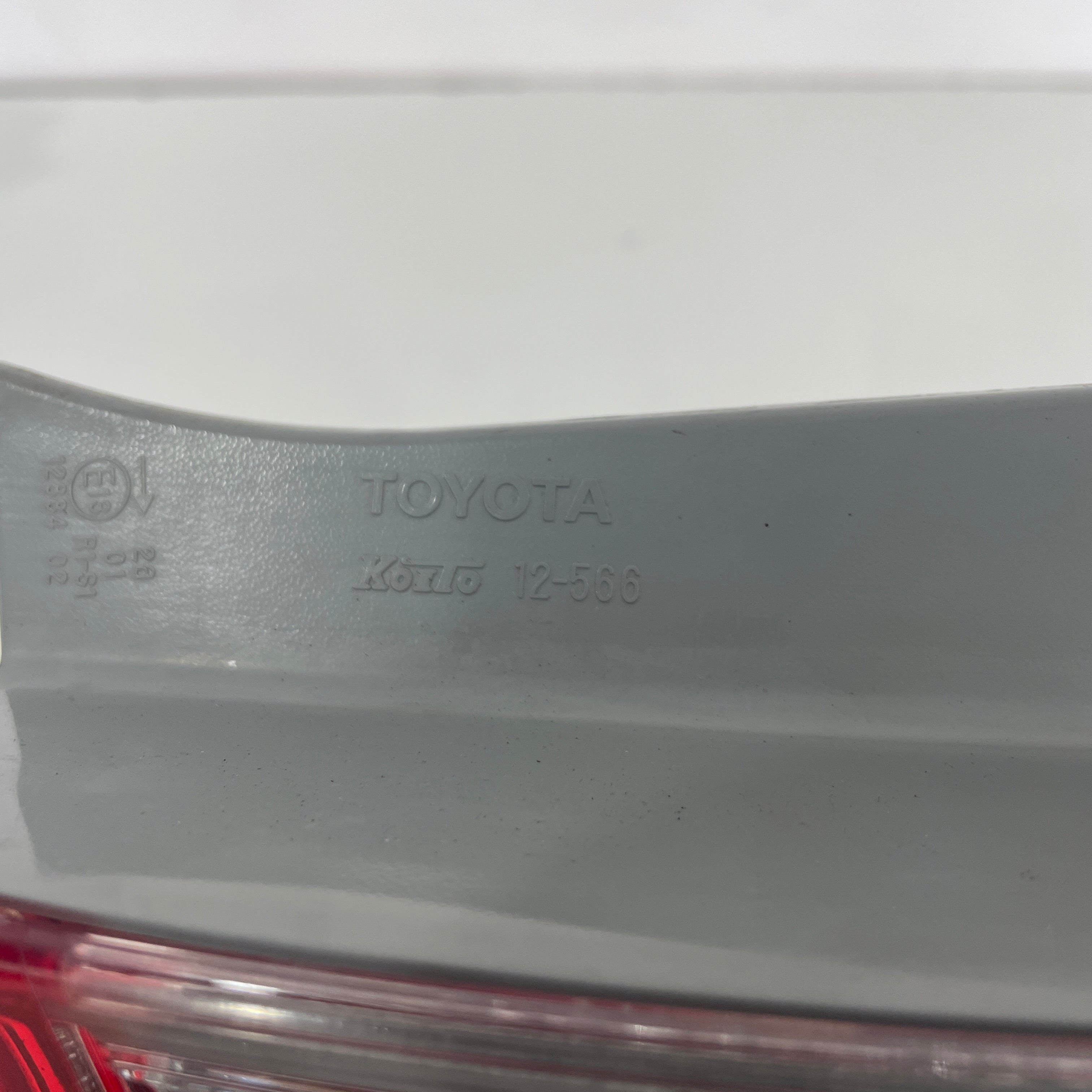 Toyota Corolla ZRE152R Sedan 2010-2013 RH Right Tail Light Genuine OEM