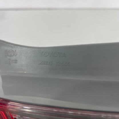 Toyota Corolla ZRE152R Sedan 2010-2013 RH Right Tail Light Genuine OEM