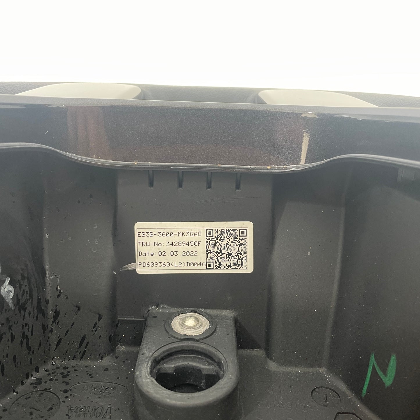 Ford Ranger Steering Wheel Leather Black PX2 PX3 02/2017 to 04/2022 Genuine OEM