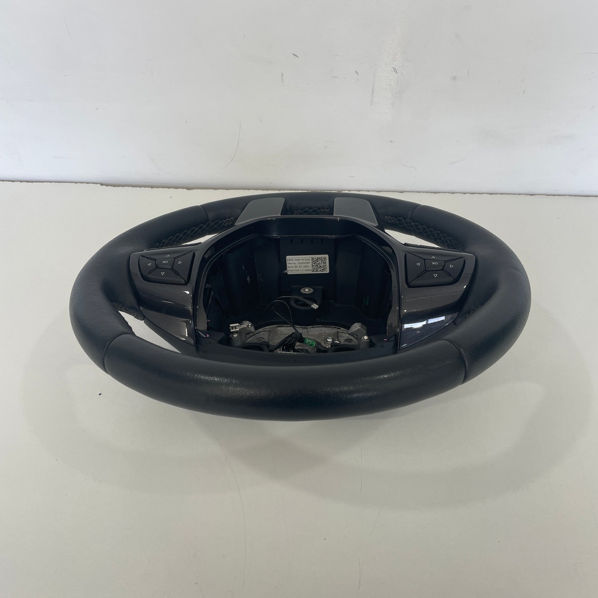 Ford Ranger Steering Wheel Leather Black PX2 PX3 02/2017 to 04/2022 Genuine OEM