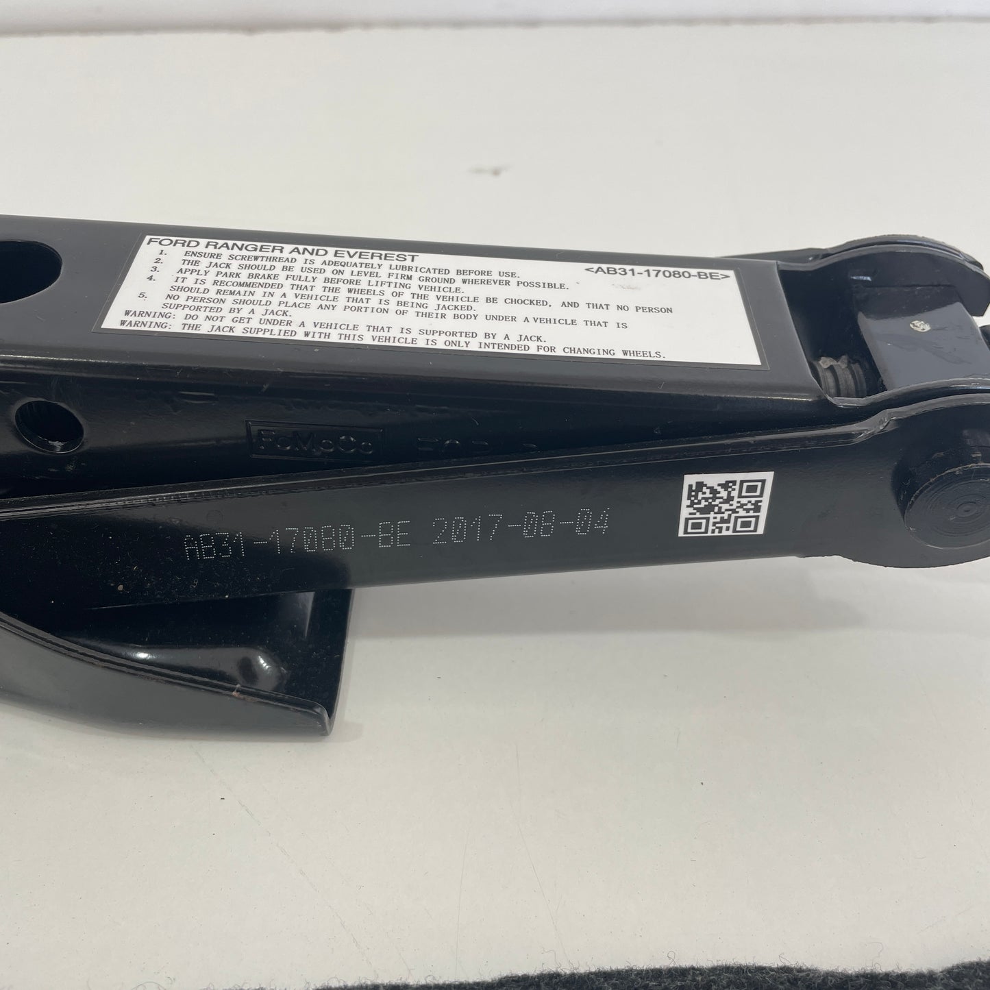 Ford Ranger Jack Set AB31-17080-BE PX Series 2011-2022 Genuine OEM