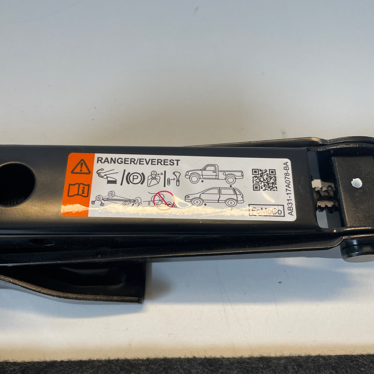 Ford Ranger Jack Set 2011 2012 2013 2014 2015 2016 2017 2018 2019 2020 2021 2022