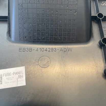 Ford Ranger PX2 PX3 Everest Fuse Panel Cover RH (2015-2022) EB3B-4104293-ADW