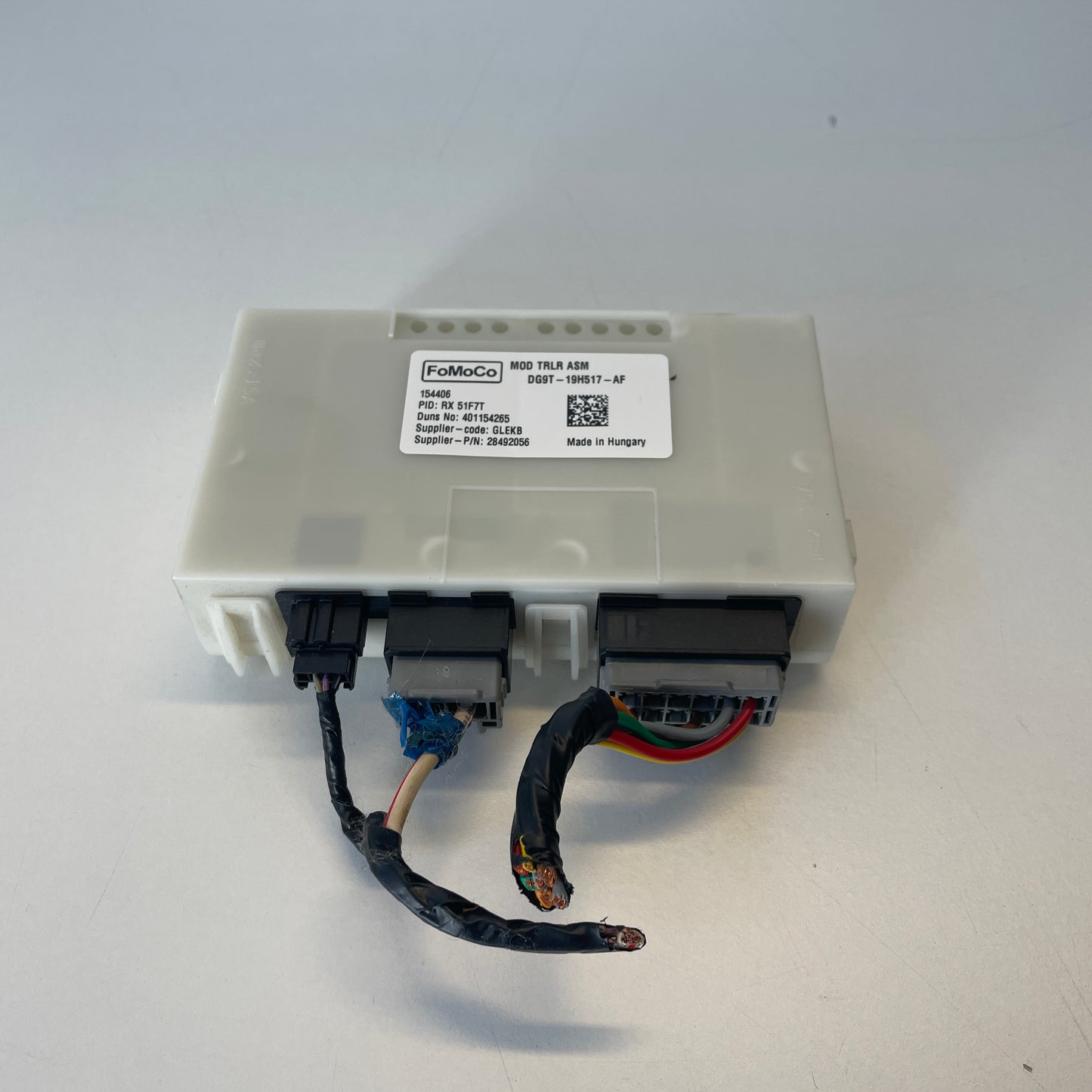 Ford Ranger PX2 PX3 Trailer Electronics Module DG9T-19H517 OEM