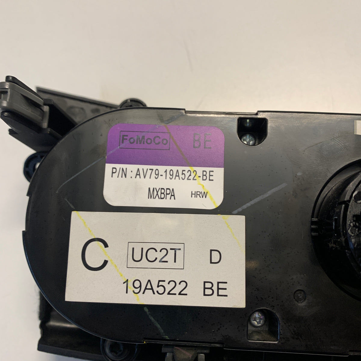Mazda BT-50 UP UR Manual A/C Climate Control 2011-2020 | AV79-19A522-BE