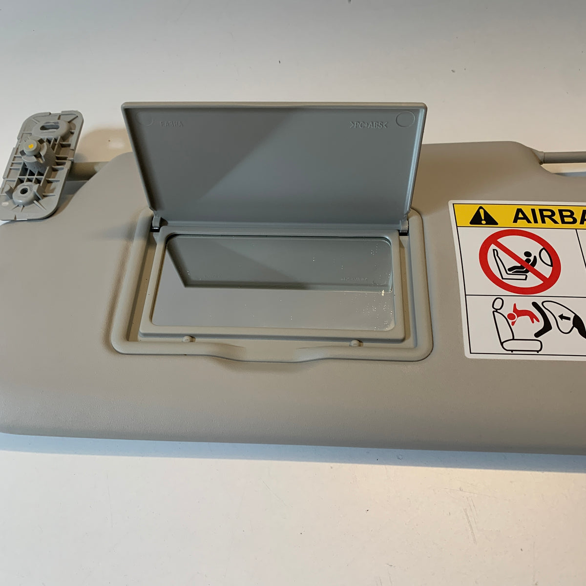 Mazda BT-50 Sun Visor Left Side OEM Grey with Vanity Mirror (2011–2020)