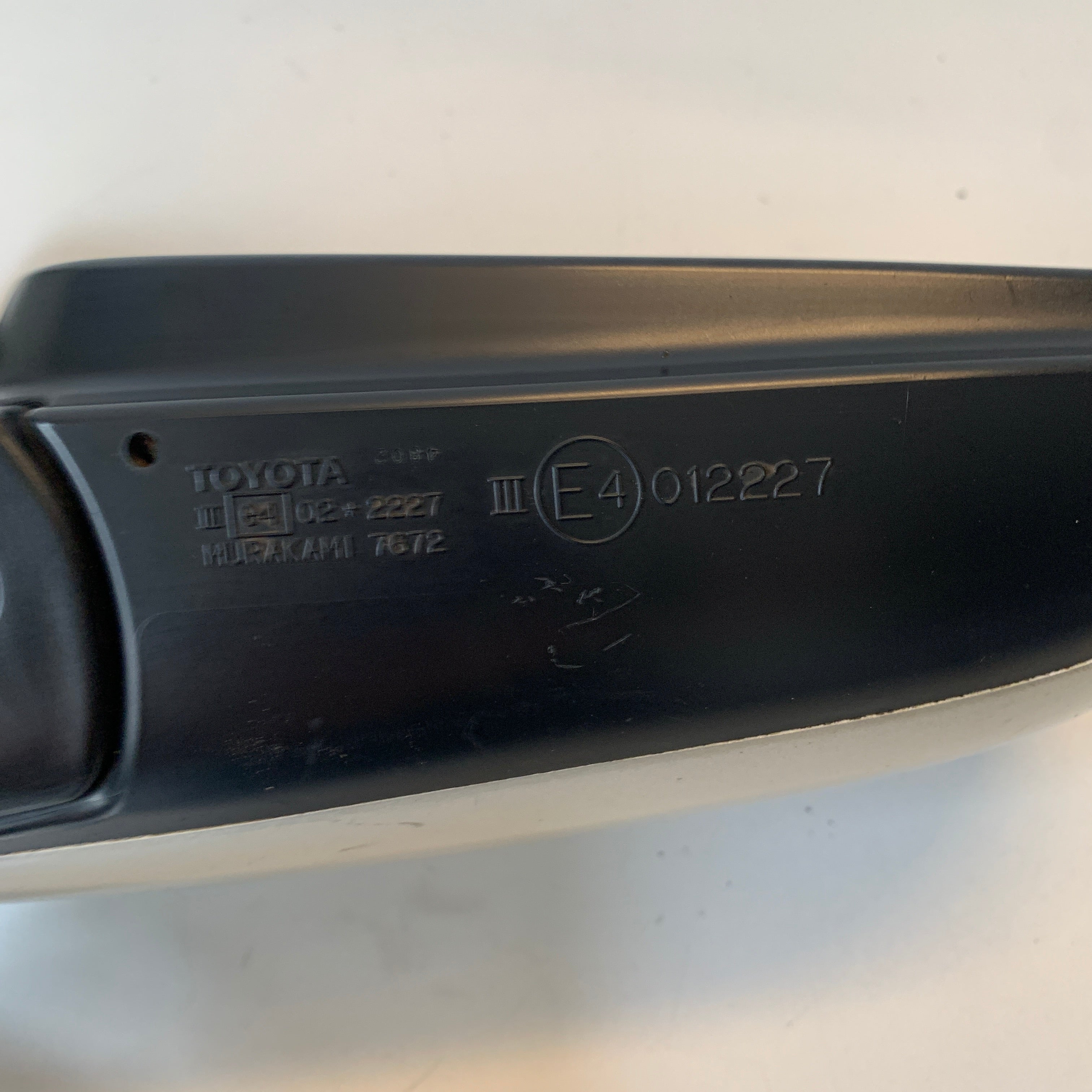 Toyota Corolla ZZE122R Door Mirror Right RH 2004-2007 | Silver OEM