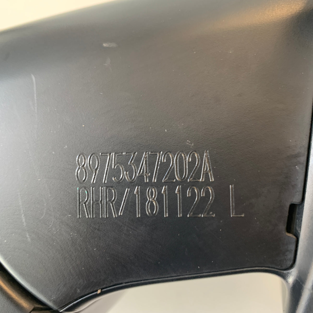 Isuzu D-MAX RG Door Mirror Right RH 2020-2023 | Chrome Blind Spot