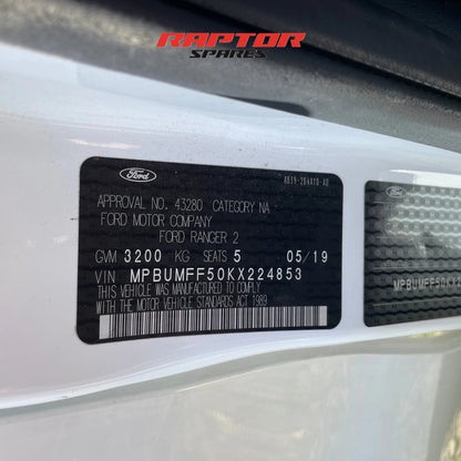 Ford Ranger 4x4 XL Double Cab 2019 3.2L Diesel Automatic Transmission