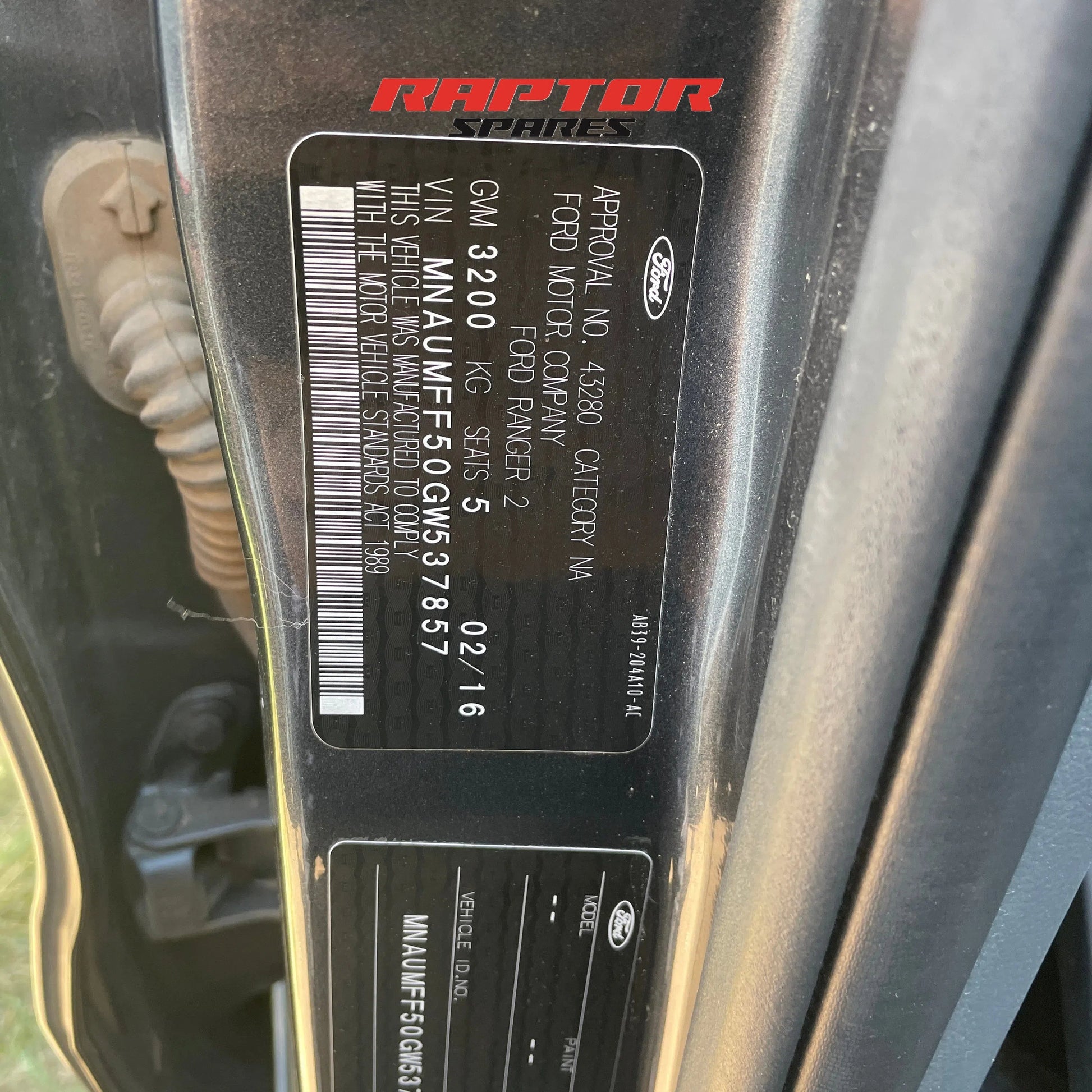 Ford Ranger 4x4 XLT Double Cab 2016 3.2L Diesel Manual Transmission